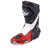 MUGENRACE BOT-MNR-1490 SPHANTOM 2 TURISMO BOTAS VERMELHO BRANCO